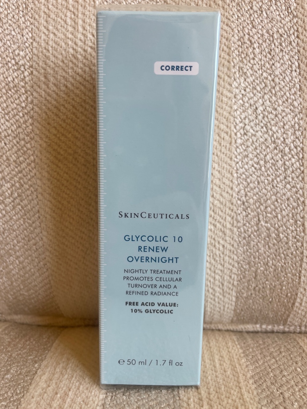 SkinCeuticals Glycolic 10 Renew Overnight full size sealed box authentic